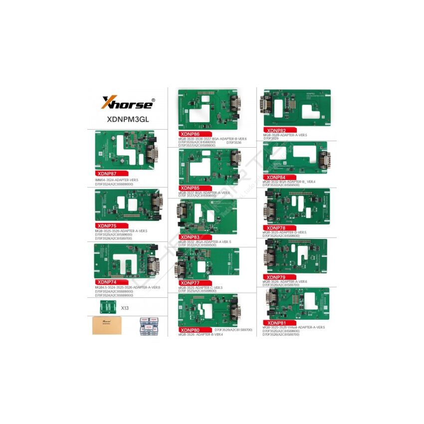 Kit de 10 Adaptadores MQB