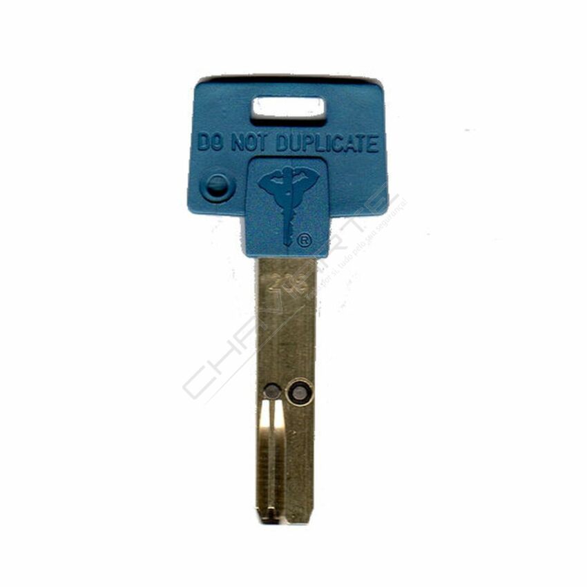 Chave especial Mul-T-Lock original 206S (pedido à fábrica por cartão)
