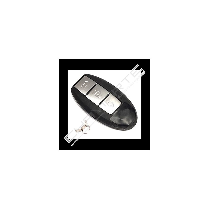 Caixa Para Comando Nissan Keyless Slot 3 Botões