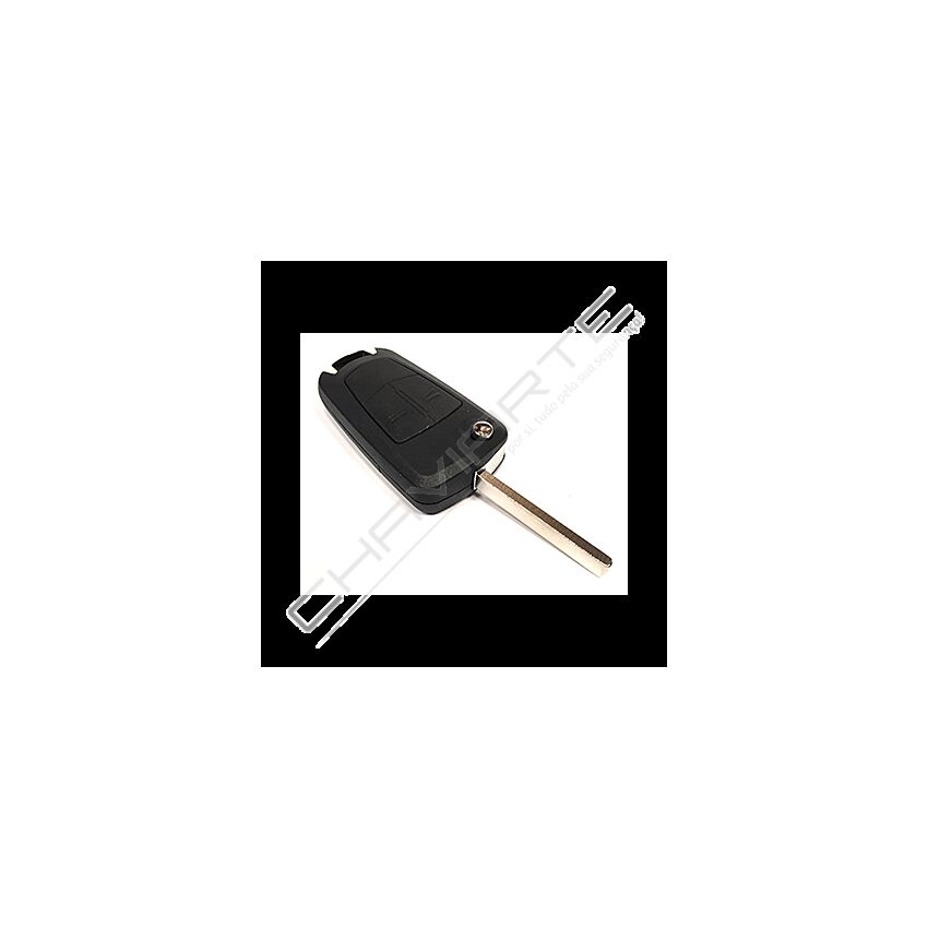 Caixa Para Comando Opel Flip 2 Botões
