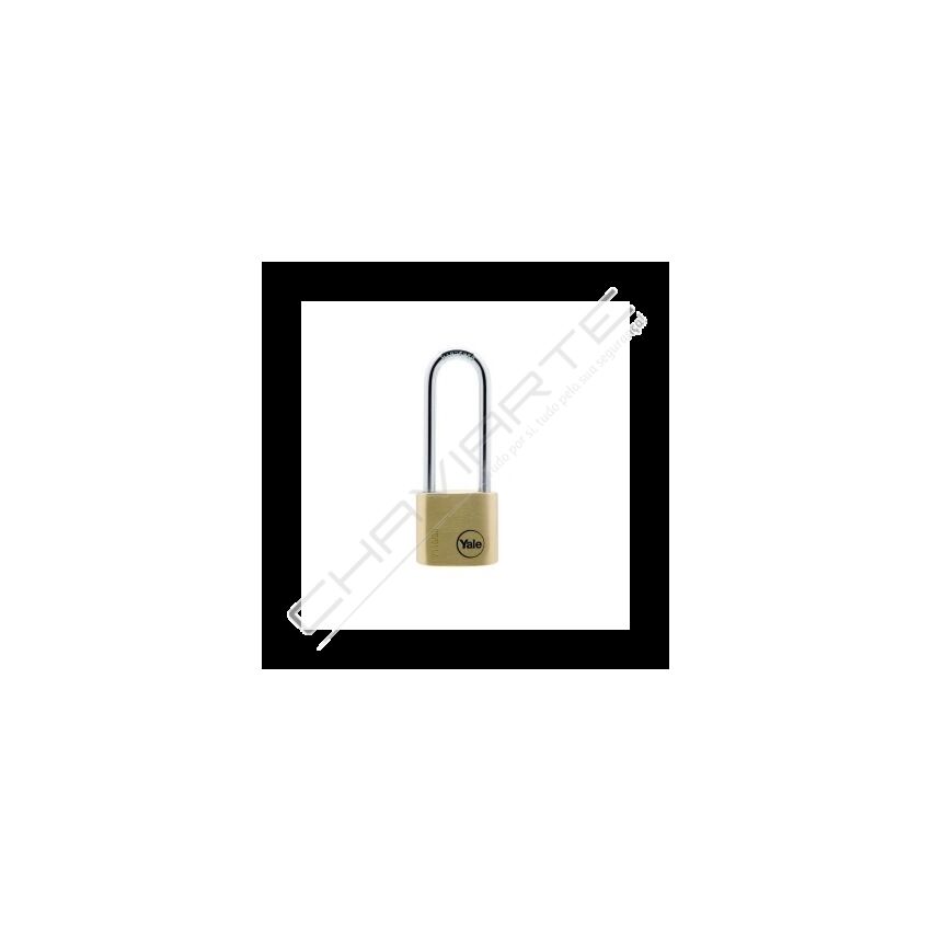 Aloquete Yale 40mm latão arco longo