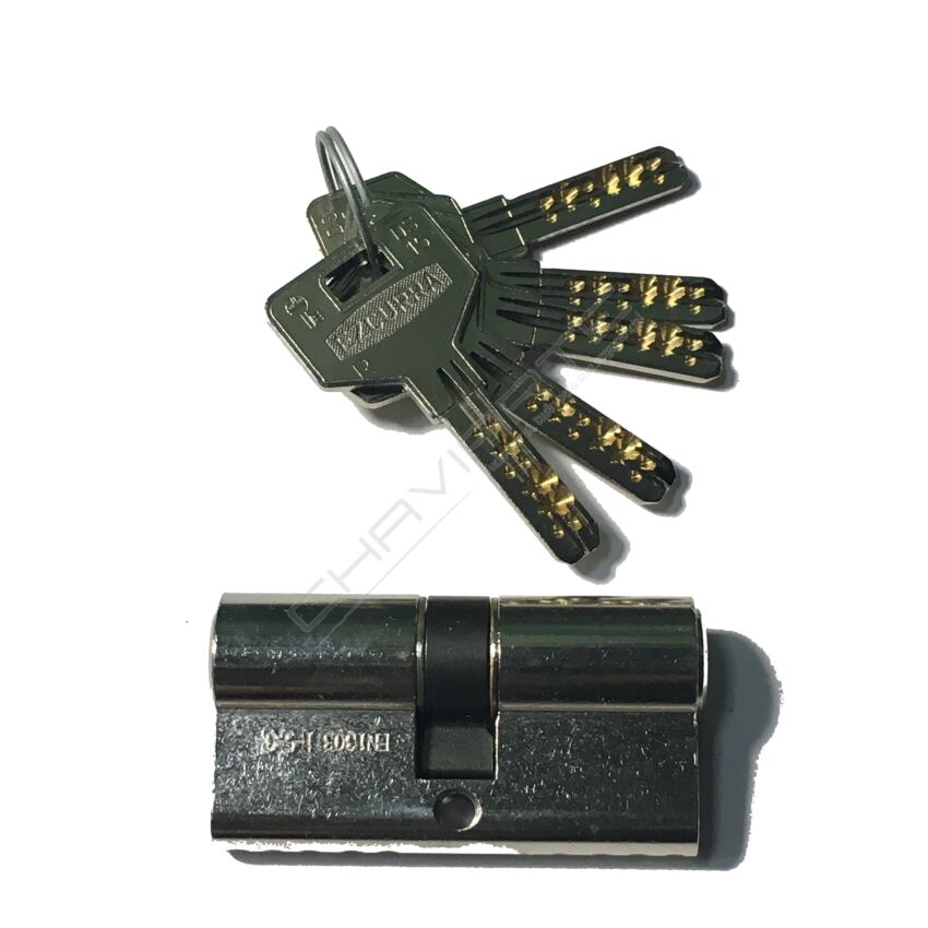 Cilindro Ezcurra DS15 30x30mm niquelado