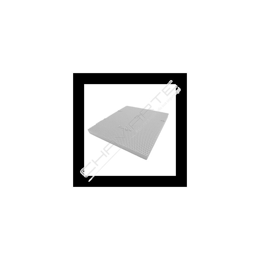 Placa de Borracha para capas Europa  56cm X 42cm  E=6mm Branco