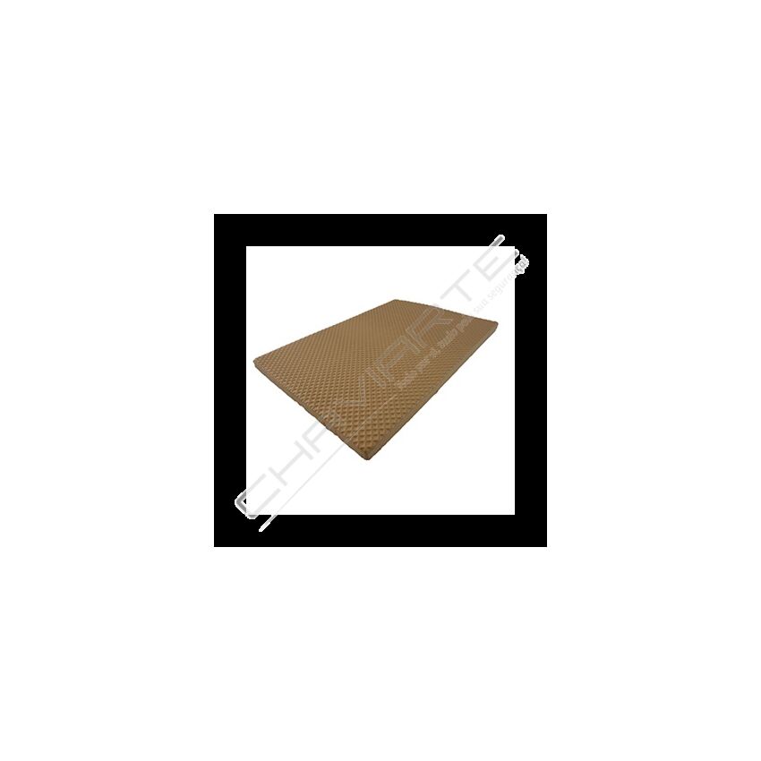Placa microporosso Rombos 53cm X 90cm E=3mm Beje