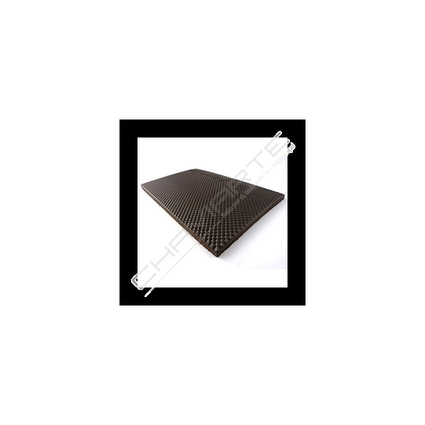 Placa microporosso Rombos  53cm X 90cm E=6mm Castanho