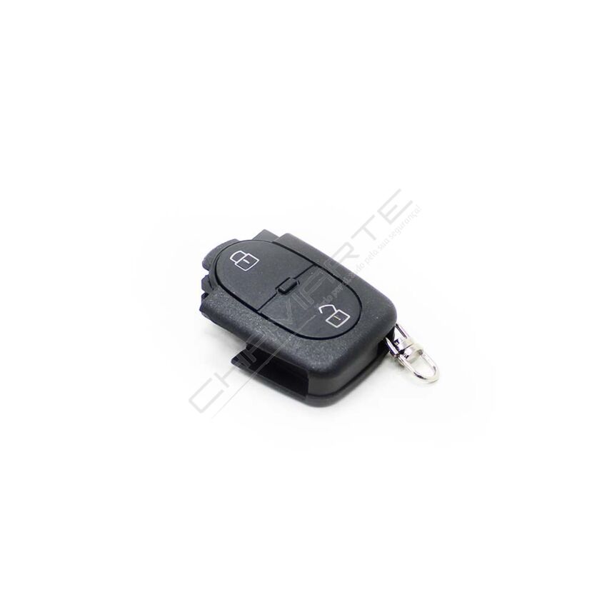 Caixa Para Comando Audi Flip 2 Botões (Pilha CR1620)