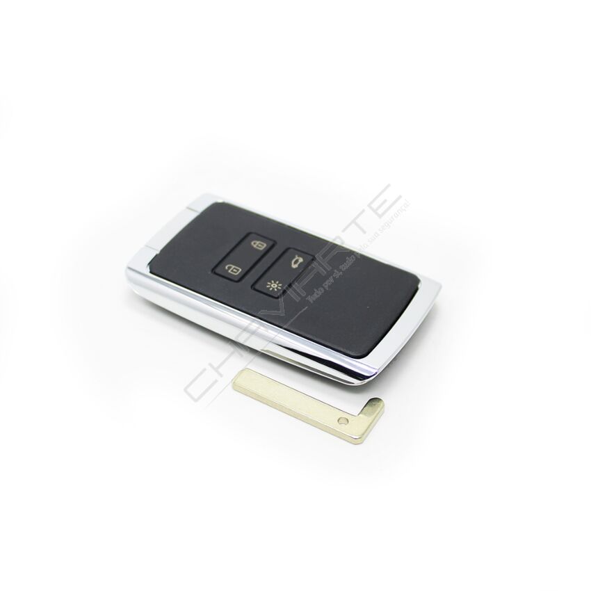 Caixa Para Comando Cartão Renault Keyless 4 Botões