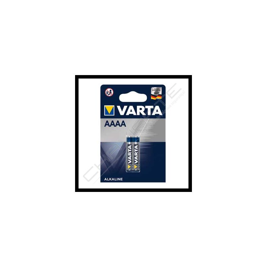 Pilha Varta LR61-LR03  AAAA 1.5V Blister 2 Unidades