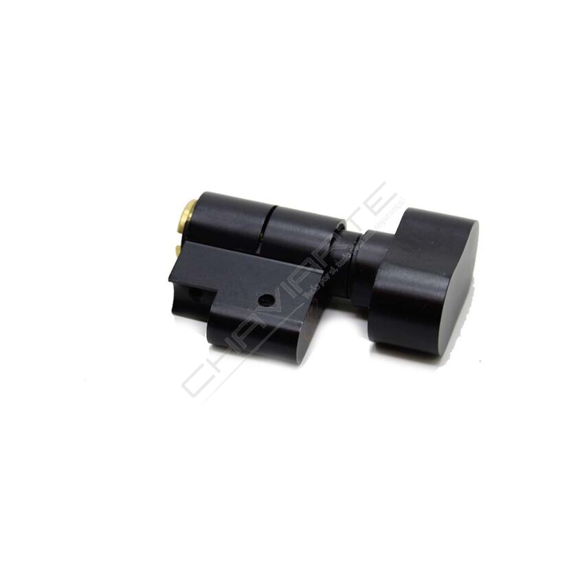 Botão modular M&C preto NGMP-K32ZW-5