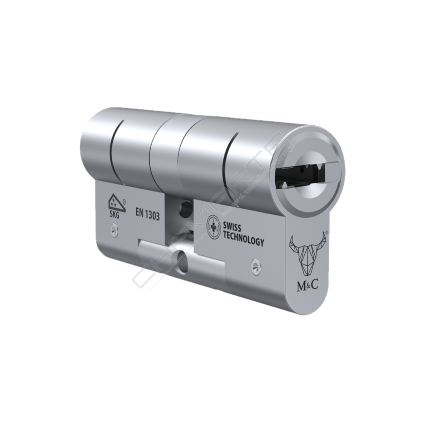 Cilindro M&C Move 32x32mm niquelado