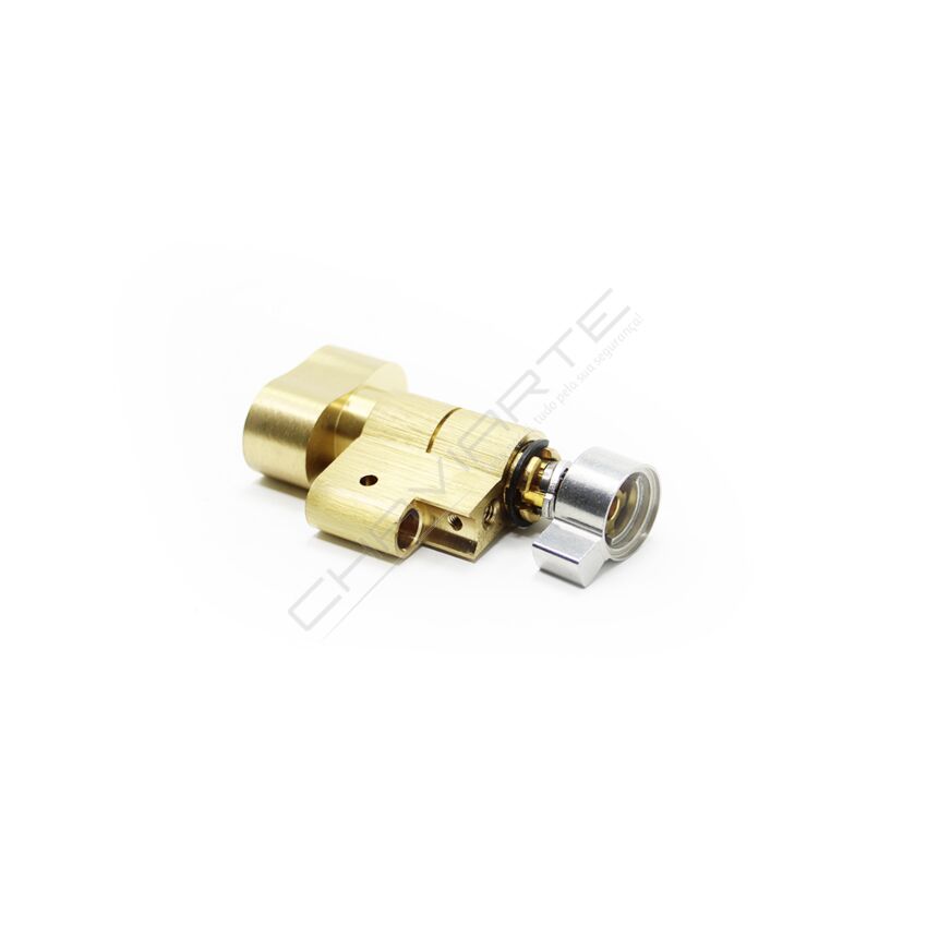 Cilindro M&C C-Max modulock componente para adaptar botão push latão