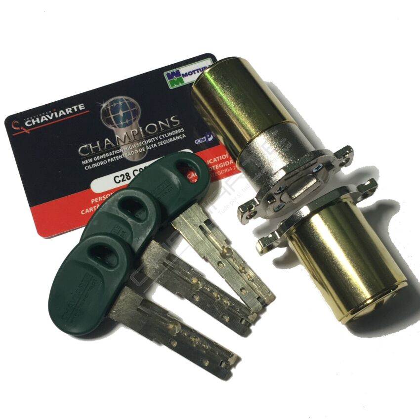 Cilindro Mottura Champions  FP8DSB577B para portas Fichet