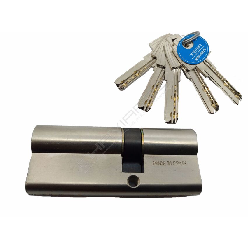 Cilindro Tesa T60 40x55mm niquelado