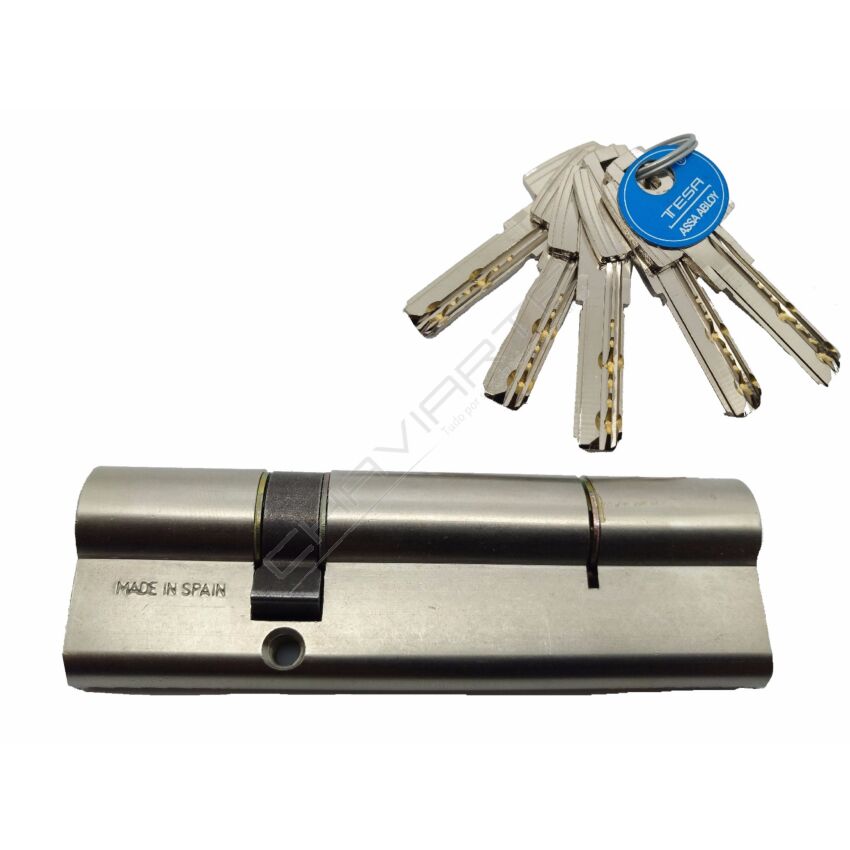 Cilindro Tesa T60 40x70mm niquelado
