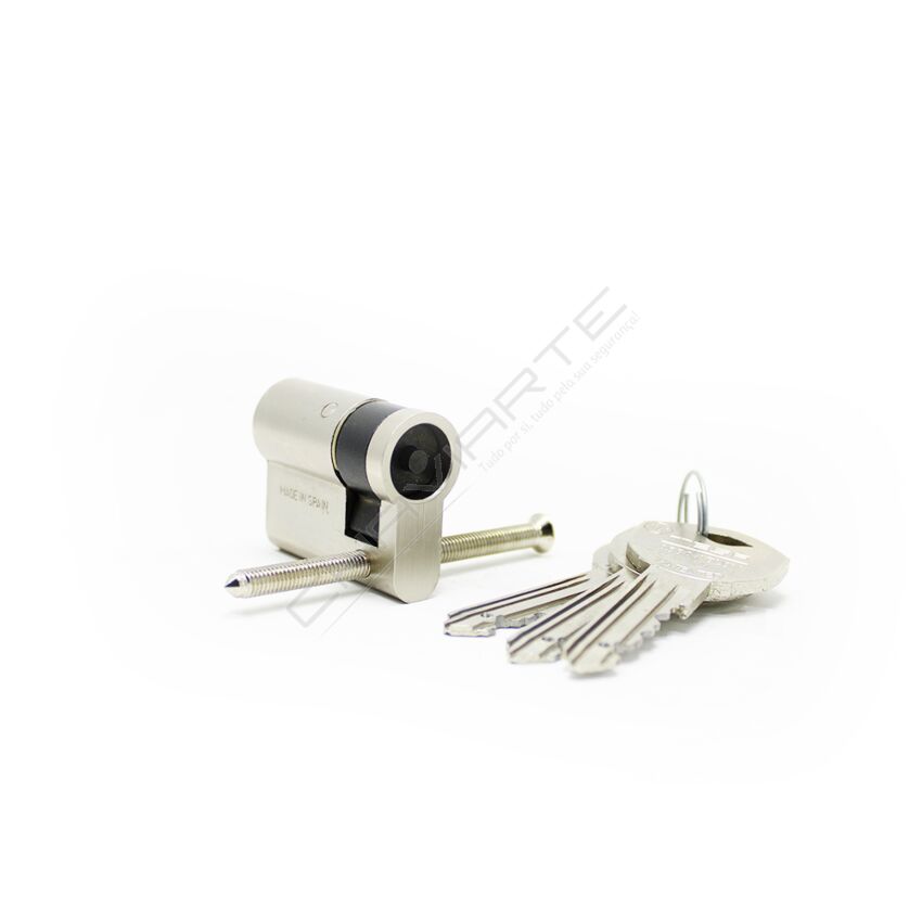 Cilindro Tesa TK6 30x10mm niquelado