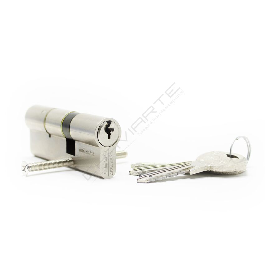 Cilindro Tesa TK6 30x50mm niquelado