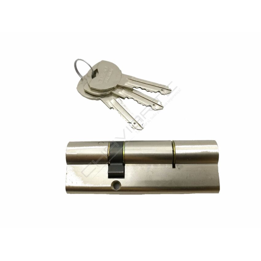 Cilindro Tesa TK6 30x60mm niquelado