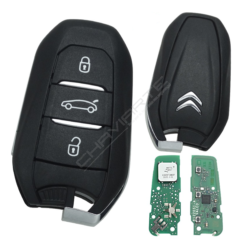 Comando Citroen Proximidade Original 3 Botões -IM3A