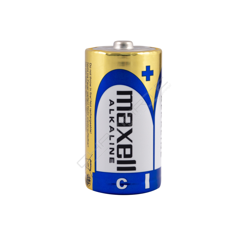 PILHA MAXELL LR14-B2 C ALKALINE BLISTER DE 2 UNIDADES