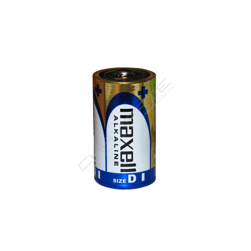 PILHA MAXELL LR20-B2 D ALKALINE BLISTER DE 2 UNIDADES