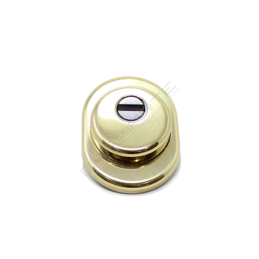 Escudo de segurança AF (Kit), anti-tubo e superblindado, para fechaduras Atra, dourado, 50 mm