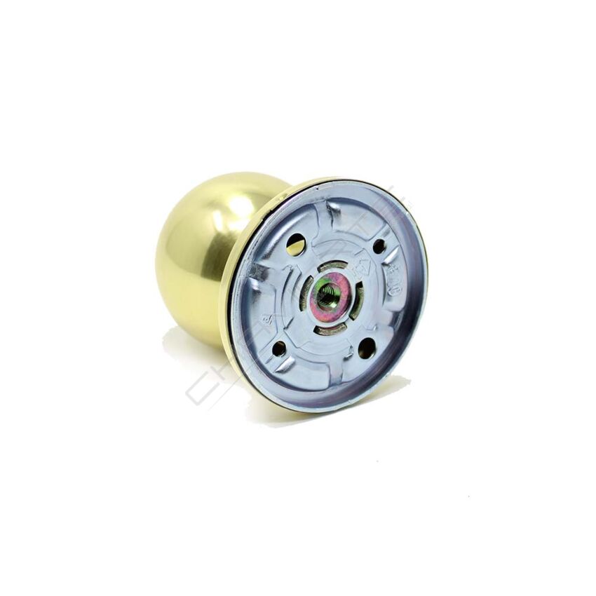 Puxador redondo Tesa 3931, fixo, dourado