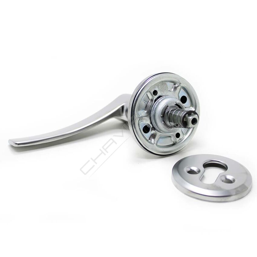 Puxador de muleta Tesa 3534, para porta esquerda, cromado