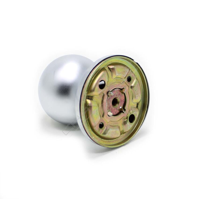 Puxador redondo Tesa 3931, fixo, cromado