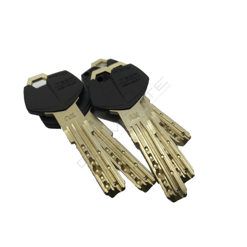 Cilindro Tesa ST8 35x55mm latonado
