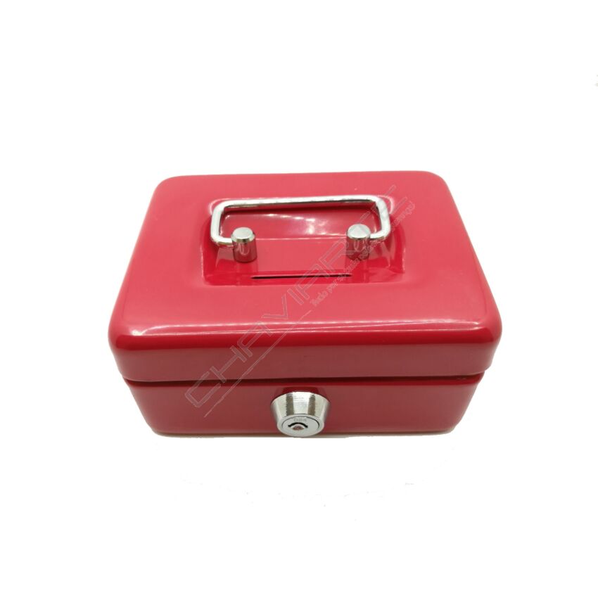 Cofre portátil BTV modelo 11 vermelho