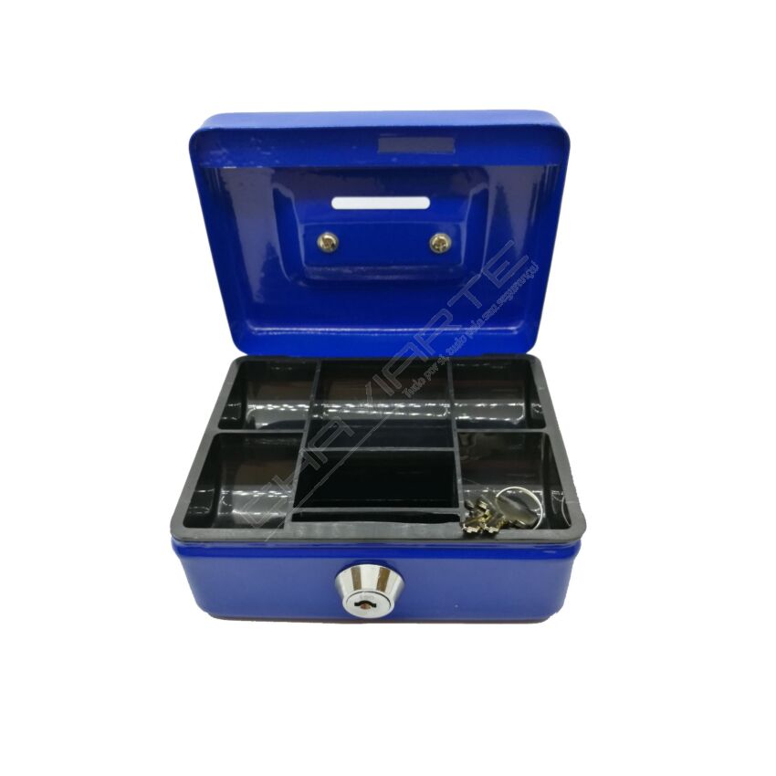 Cofre portátil BTV modelo 10 azul