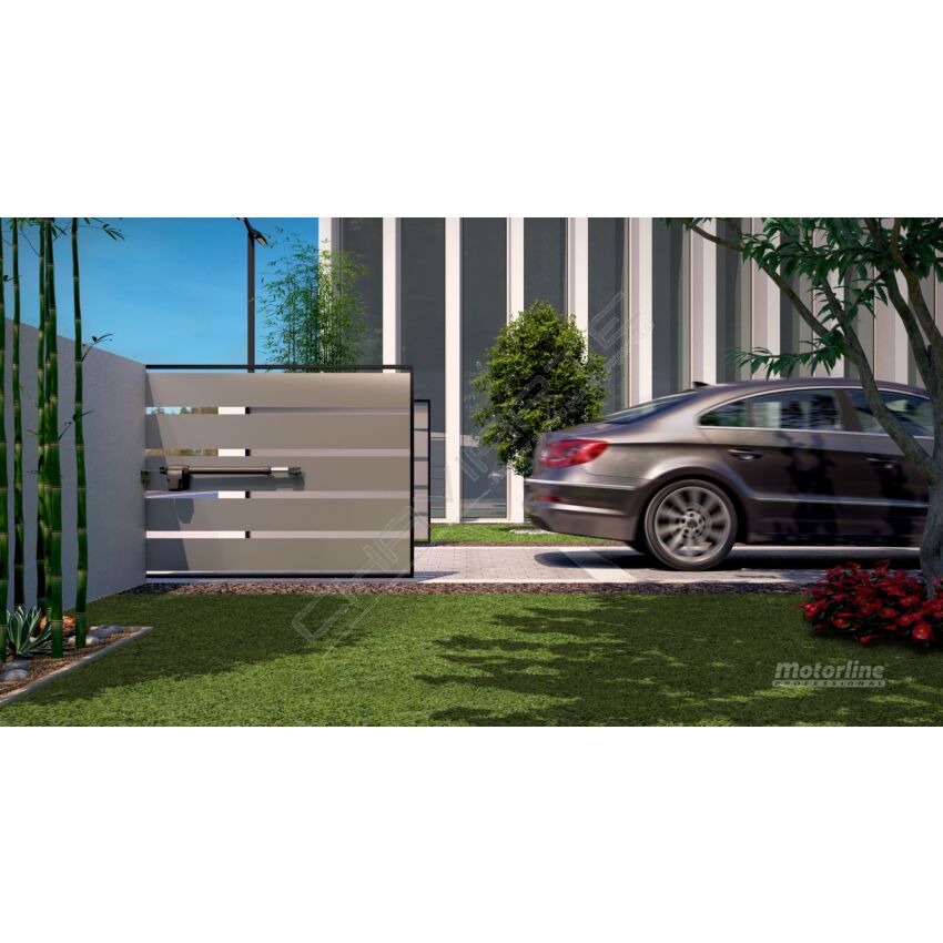 Kit Motorline Lince 400 Para Portão Batente