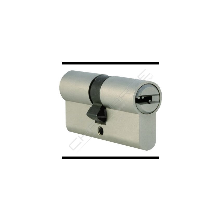Cilindro Lince C353232LS 32x32mm latonado, c/chave de serviço