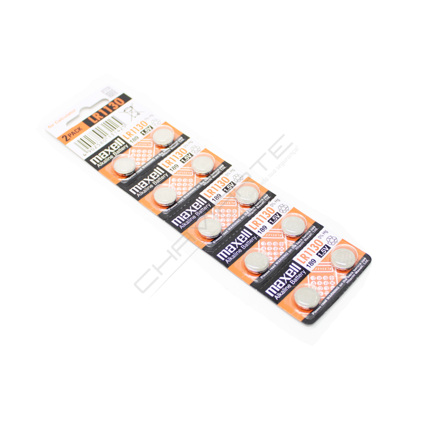 PILHA MAXELL LR1130 / 189 (1.5V)