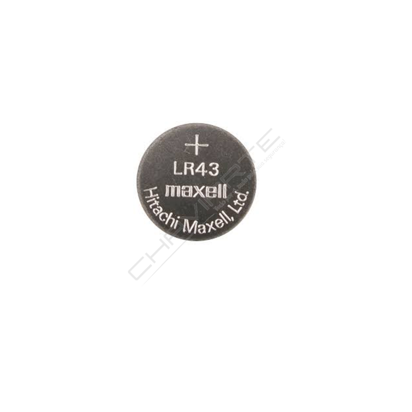 PILHA MAXELL LR43 / 186 (1.5V)