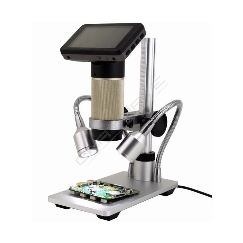 Microscopio Digital C/Led e Monitor LCD