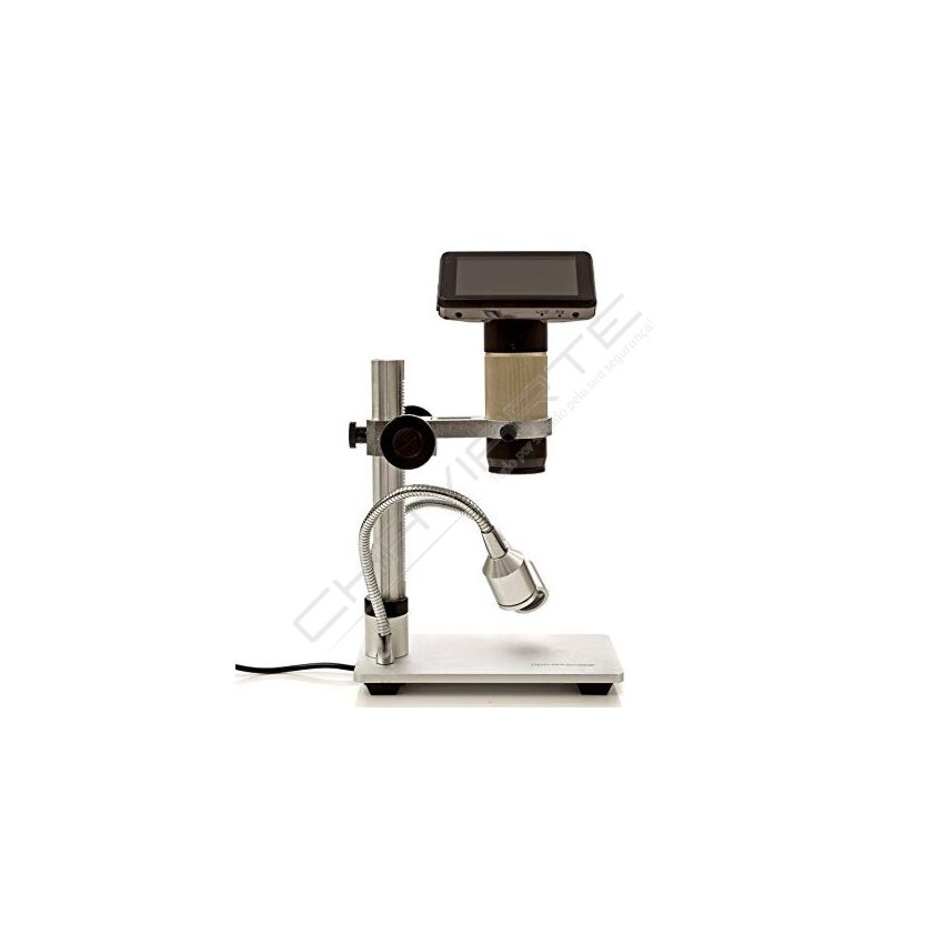 Microscopio Digital C/Led e Monitor LCD