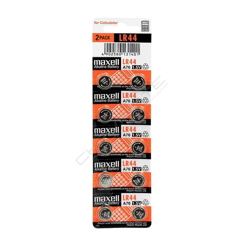 PILHA MAXELL  A76 / LR44