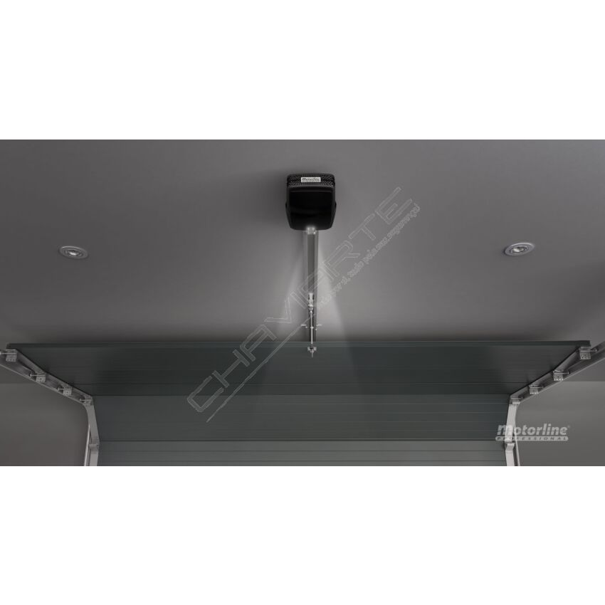 Kit Motorline Roso 100 Para Portões Seccionados