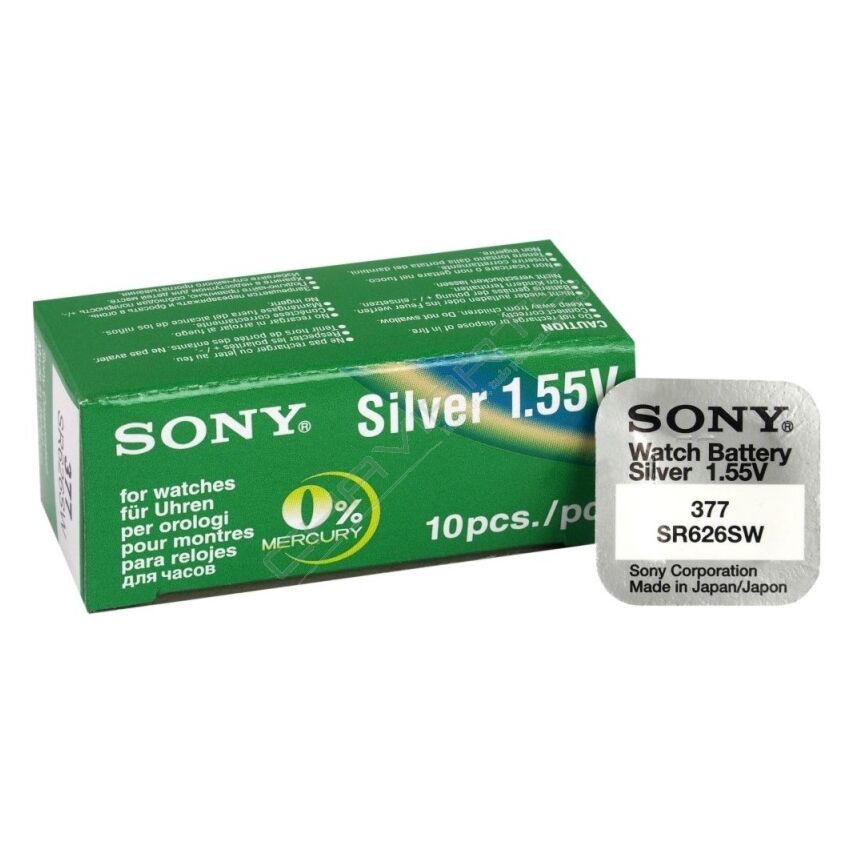 Pilha SR0626SW, 377-A1