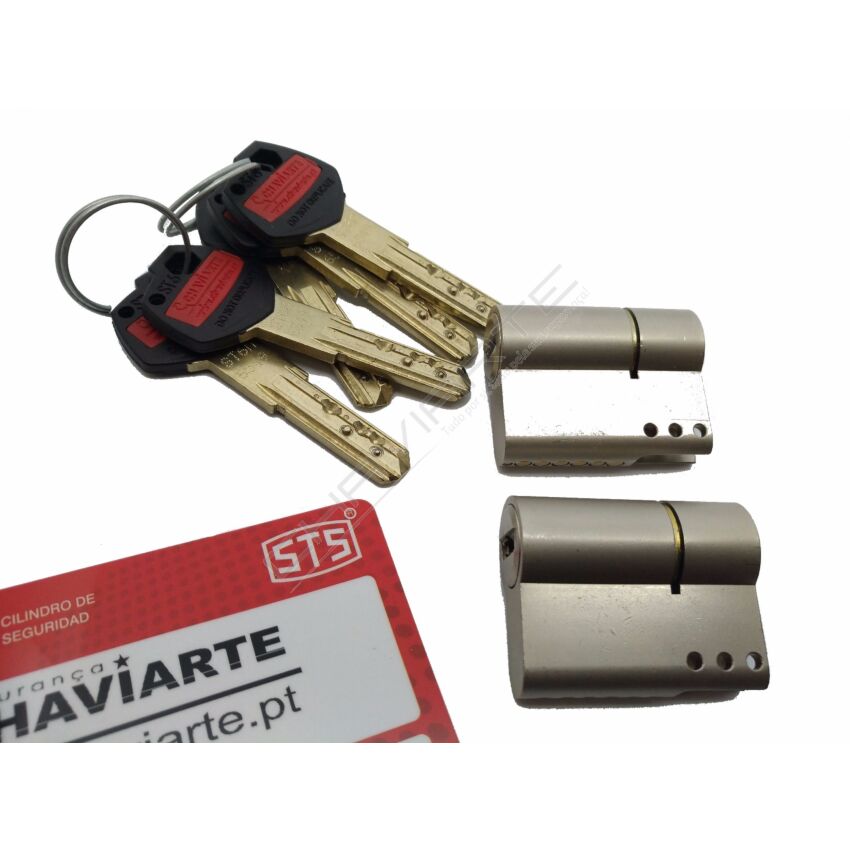 Cilindro ST6 Chaviarte modular niquelado