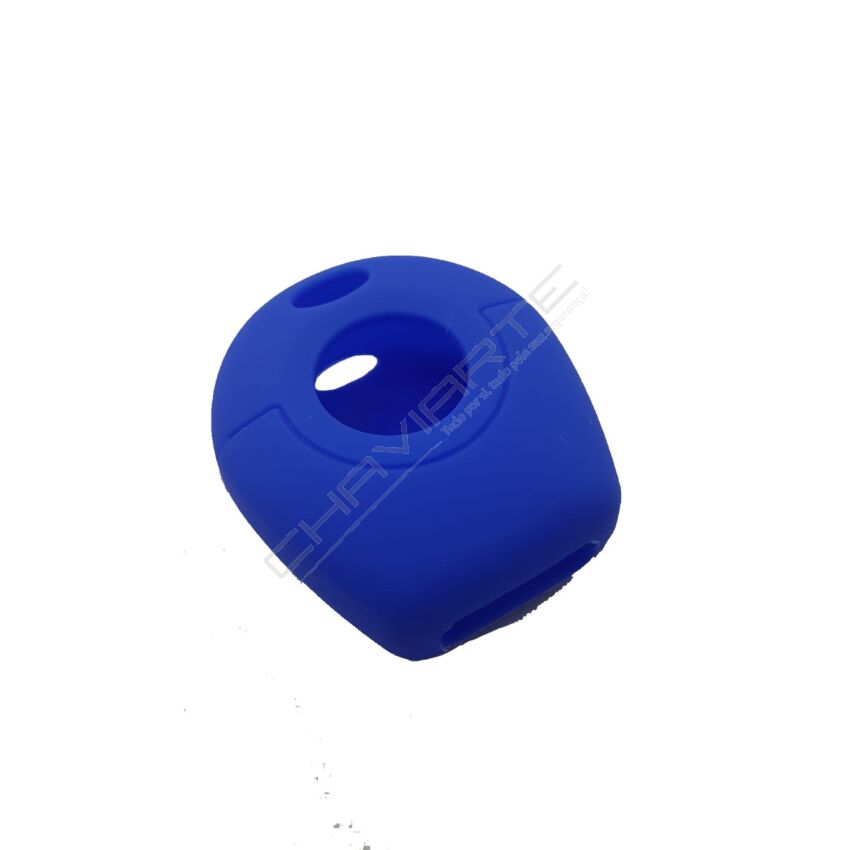 Capa silicone Volkswagen, dois botões, azul