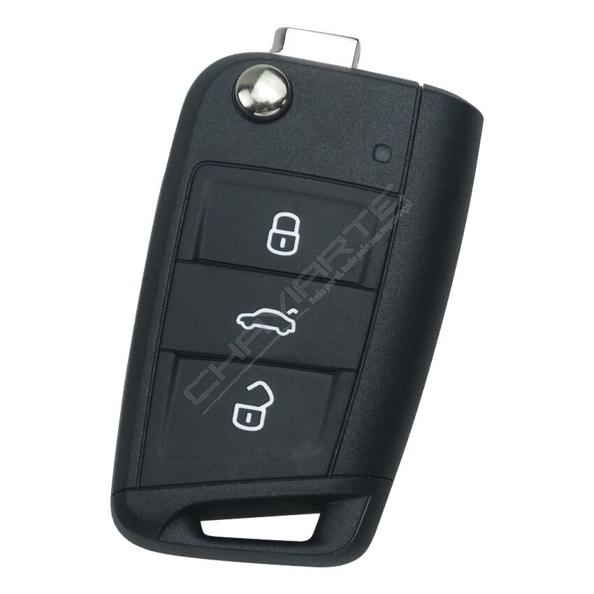 Comando VW 3 Botões Flip MQB49_5C_2G6959752D