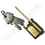 Cilindro Tesa TE5 30x10mm latonado e regulável