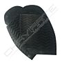 Meias solas Sahara Pequeno F-2 Preto