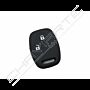 Capa silicone Honda, dois botões, negro