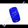 Capa silicone Opel, flip três botões, azul