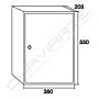 Chaveiro Arfe 60N-Nº9 280 Chaves