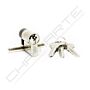 Cilindro Yale YL5 30x10mm niquelado