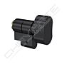 Botão modular M&C preto NGMP-K32ZW-5